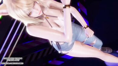 Destroyed Hype Boy Spellbound Dance Gushing Choked 4K Uncensored Ahri Seraphine