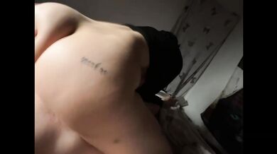 POV caught your emo stepsister playing with a new toy and fucked her properly