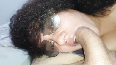 Cheating Wife Sloppy Spit Blowjob Eye Contact Looking At Camera Office Boss Deep Throat Gagging Latina Amateur HD Porn