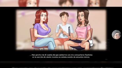 Summertime Saga Remake en Español Parte 6 Ebony Step Mom Big Tits Big Ass Destroyed Gushing