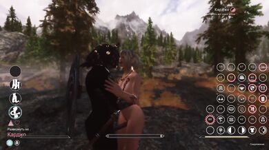 Khajiit Destroyed Hottie With Skyrim Sex Mod Gushing Raw Anime Hentai