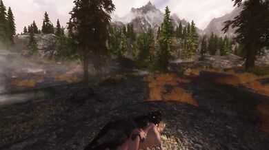Khajiit Destroyed Hottie With Skyrim Sex Mod Gushing Raw Anime Hentai