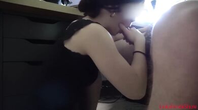 She Won't Let Me Finish the Edit Unless I Finish Inside Her First