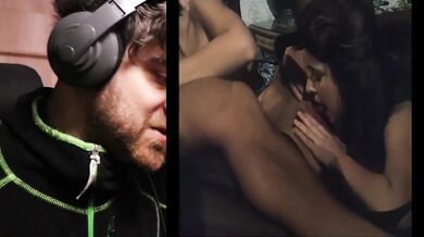 Reacting to an old Budapest orgy gangbang gang ass fuck double penetration