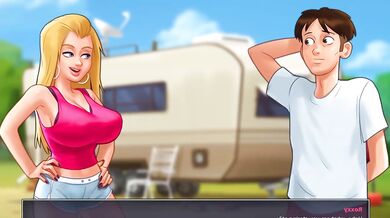 Summertime Saga Walkthrough Gameplay ep20 Big Boobs Big Ass MILF Cartoon Porn Game