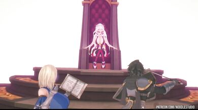Demon Slayer 3D Animation Daki Destroyed Gushing Choked