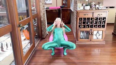 Sexy Satin Unitard Bodysuit Perfect For Stretching And Yoga Exercises