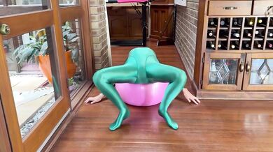 Sexy Satin Unitard Bodysuit Perfect For Stretching And Yoga Exercises