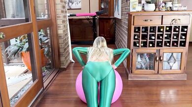 Sexy Satin Unitard Bodysuit Perfect For Stretching And Yoga Exercises