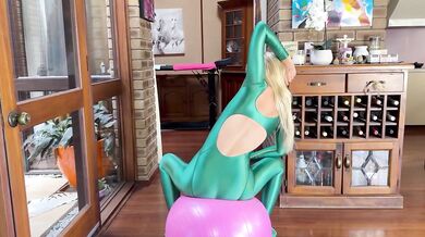 Sexy Satin Unitard Bodysuit Perfect For Stretching And Yoga Exercises
