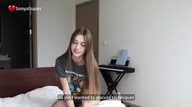 Stepsister Watches Porn and Wants Me to Try Big Dick Positions Like Doggy Style Cowgirl Spooning Cum In Panties