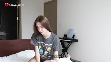 Stepsister Watches Porn and Wants Me to Try Big Dick Positions Like Doggy Style Cowgirl Spooning Cum In Panties