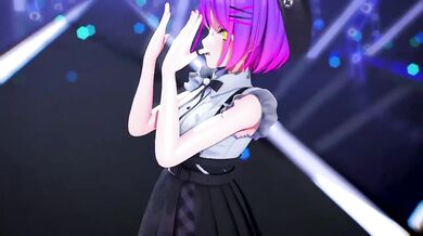Tokoyami Towa Destroyed Gushing Choked Cartoon HD Porn