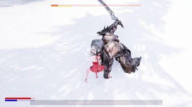 She lost the fight but decided to remedy the situation with sex.