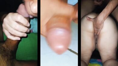 Cuckold Viagra Destroyed Gushing Choked by BBC Big Ass MILF Amateur Creampie Cumshot Compilation