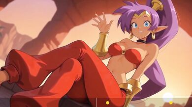 Animated Shantae Cock Hero JOI HFO Hand Free Orgasm
