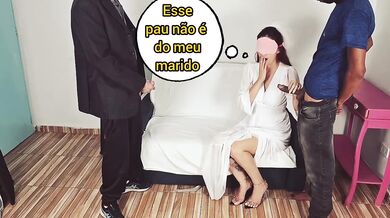 Blindfolded Red Head Wife Gets Destroyed by Black Guy Choked Gushing Creampie