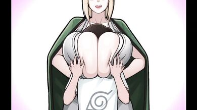 Konoha Milfs 37 Destroyed Tsunade Big Ass MILF Grabbing Boobs Hentai Parody