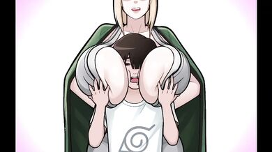 Konoha Milfs 37 Destroyed Tsunade Big Ass MILF Grabbing Boobs Hentai Parody