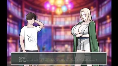 Konoha Milfs 37 Destroyed Tsunade Big Ass MILF Grabbing Boobs Hentai Parody