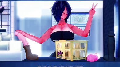 Twisted World #127 Fucking Futanari Stepsister Kitchen Destroyed Gushing Choked