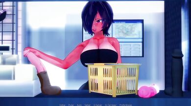 Twisted World #127 Fucking Futanari Stepsister Kitchen Destroyed Gushing Choked