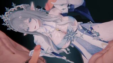 Genshin Impact Anastasya 3D Hentai NPC POV Sandwich DP Creampie Thicc Step Mom 4K