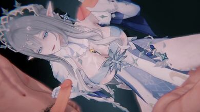 Genshin Impact Anastasya 3D Hentai NPC POV Sandwich DP Creampie Thicc Step Mom 4K