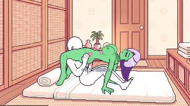 Happy Endings Destroyed By Green Girl Extraordinary Caresses