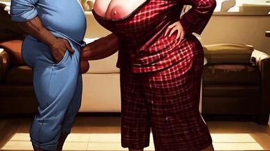 Cocktease Susan The Milf In Law Destroyed By BBC Gushing
