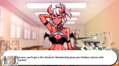 Busty Demon Succubus Girl Dominates Guy Gym Hardcore Rough Milf Big Cock