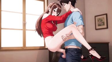 Horny Stepsister Destroyed At Home AI Generated Creampie Squirt