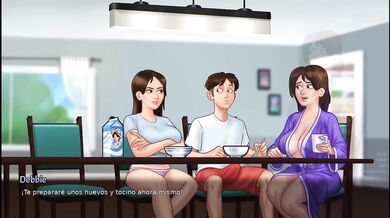 Rapidin en la cocina Con mi madrastra Big Tits MILF Step Fantasy