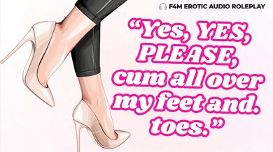 Your Roommate Gives You A Sloppy Footjob Erotic Audio Foot Fetish