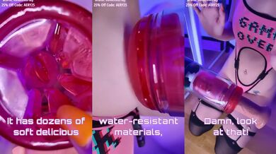 Destroyed Gushing Choked Cosplay Sex Toy Review Solo Female Amateur HD Porn