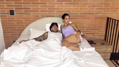 Careless Stepsister Hard Fucks Boyfriend Behind Back Blonde Latina Big Ass Amateur
