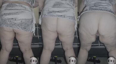 Amateur BBW MILF Bunny Shakes Her Big Fat Ass Dance