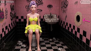 Kpop Gloryhole Nightclub Toilet Break Gushing Destroyed
