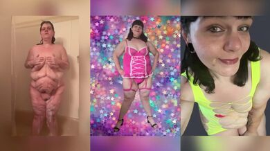Nympho Milf BBW Destroyed Gushing Choked With Sex Toys Compilation