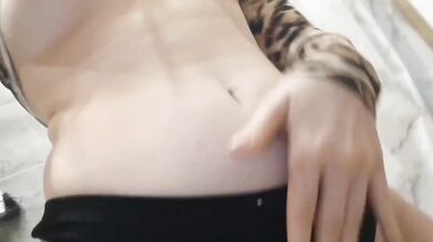 Brunette solo squirt wet pussy pissing destroyed gushing toilet 18 year cute girl