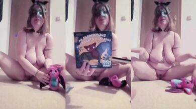 Pale Pawg Goth Cosplay Halloween Batgirl Destroyed Gushing Choked
