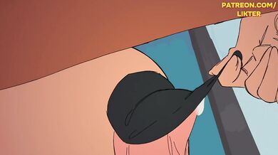 Cute Furry Hentai Animation Destroyed By Big Boobs Creampie