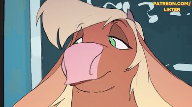 Cute Furry Hentai Animation Destroyed By Big Boobs Creampie