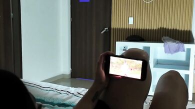 My Colombian Brother in Law Found Me Masturbating and Made Me Creampie to Shut Me Up
