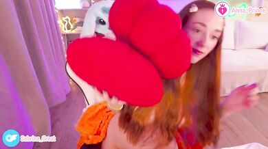 Ginger Teen Babysitter Naughty Halloween Costume Tease