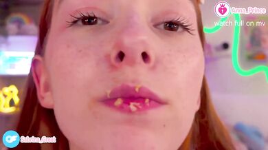 Messy Boogers and Braces Naughty Hot Tease