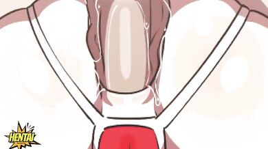 Blonde Best Friends Destroyed In Hentai Cartoon Cumshot