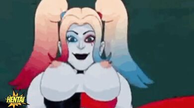 Harley Quinn Destroyed By Wild Anime Cumshot With Big Dick And Gushing Creampie