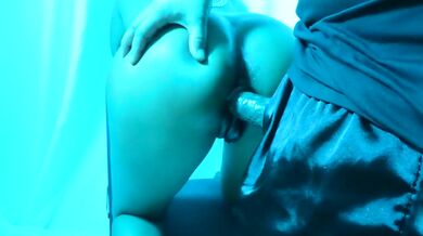 Masked Ebony Dominant Moves Destroyed Him Bent Over Breathless Doggy