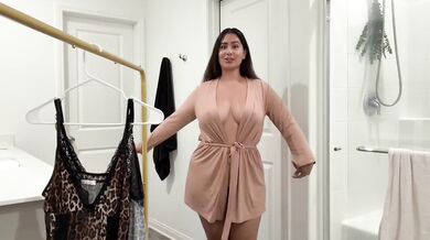 Treasurepassion Destroyed Tight Lingerie Try On Haul Curvy Goddess